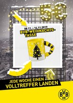 BVB FanShop Prospekt "Jede Woche einen Volltreffer landen", 3 Seiten, für Hilden, 08.11.2019 - 15.11.2019 BVB FanShop Prospekt "Jede Woche einen Volltreffer landen", 3 Seiten, für Hilden, 08.11.2019 - 15.11.2019