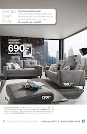 Sofa im Kabs Prospekt in Elmshorn Aktueller Kabs Prospekt mit Sofa, "BLACK WEEKS", Seite 4