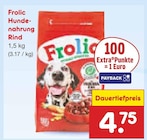 Hundenahrung Rind von Frolic im aktuellen Netto Marken-Discount Prospekt