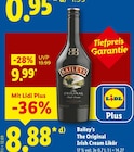 Aktuelles The Original Irish Cream Likör Angebot bei Lidl in Pforzheim ab 8,88 €