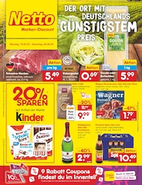 Netto Marken-Discount Prospekt für Großkarolinenfeld und Umgebung: „Aktuelle Angebote“, 60 Seiten, 15.09.2025 - 20.09.2025