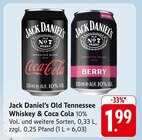 Aktuelle Coca Cola Angebote bei E center in Konstanz Aktuelles Old Tennessee Whiskey & Coca Cola oder Berry Angebot bei E center in Konstanz ab 1,99 €