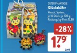 Glückskäfer von Oster Phantasie für 1,79 € bei ALDI SÜD im Angebot Glückskäfer von Oster Phantasie im aktuellen ALDI SÜD Prospekt