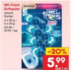 Duftspüler im Angebot bei Netto Marken-Discount in Stuttgart Duftspüler Angebote von WC-Frisch bei Netto Marken-Discount Stuttgart für 5,99 €