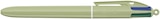 BIC - Stylo Bille 4 Couleurs Mineral Olive - Pointe 1 mm - BIC dans le catalogue Bureau Vallée