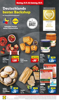 Brötchen im Lidl Prospekt "LIDL LOHNT SICH" mit 29 Seiten (Siegen (Universitätsstadt))