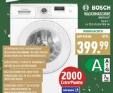 WASCHMASCHINE im Angebot bei Marktkauf in Ibbenbüren WASCHMASCHINE Angebote von BOSCH bei Marktkauf Ibbenbüren für 399,99 €