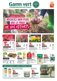 Gamm vert Catalogue "Jardin d'automne", 6 pages, Perdreauville,  27/09/2023 - 08/10/2023