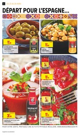 Promos Olives Vertes Farcies dans le catalogue "SAVEURS DU SUD" de Intermarché à la page 6