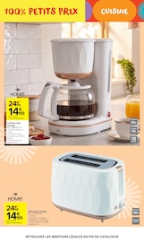 Promos Cafetière dans le catalogue "100% PETITS PRIX" de Carrefour Market Cafetière en promo dans le catalogue Carrefour Market à la page 4