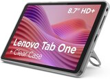Pack Tablette Tactile Lenovo Tab One 87" 64 Go Gris anthracite + coque de protection transparente à 119,99 € dans le catalogue Fnac