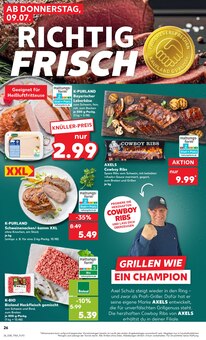 Hackfleisch im aktuellen Kaufland Prospekt (Augsburg) Hackfleisch im Kaufland Prospekt "Hier bin ich richtig" mit 61 Seiten (Augsburg)
