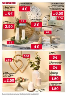 Stumpenkerzen Angebot im aktuellen Woolworth Prospekt auf Seite 58