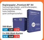 Premium 80 A4 Kopierpapier im V-Markt Prospekt Premium 80 A4 Kopierpapier von go copy im aktuellen V-Markt Prospekt für 3,49 €