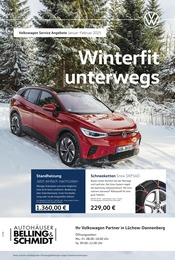 Volkswagen Prospekt "Auf ins Wintervergnügen" für Dannenberg, 1 Seite, 01.01.2025 - 28.02.2025