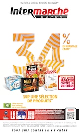 Catalogue Supermarchés Intermarché en cours à Fontaine-sous-Préaux et alentours, "34% EN AVANTAGE CARTE SUR UNE SÉLECTION DE PRODUITS", 28 pages, 22/07/2025 - 03/08/2025