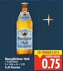 Hell von Benediktiner für 0,75 € bei E center im Angebot Hell von Benediktiner im aktuellen E center Prospekt