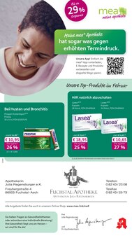 mea - meine apotheke Prospekt der KW 5 "Unsere Februar-Angebote" Aktueller mea - meine apotheke Prospekt "Unsere Februar-Angebote" Seite 1 von 4 Seiten