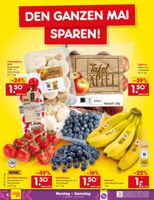 Bananen im Netto Marken-Discount Prospekt "Aktuelle Angebote" mit 66 Seiten (München)
