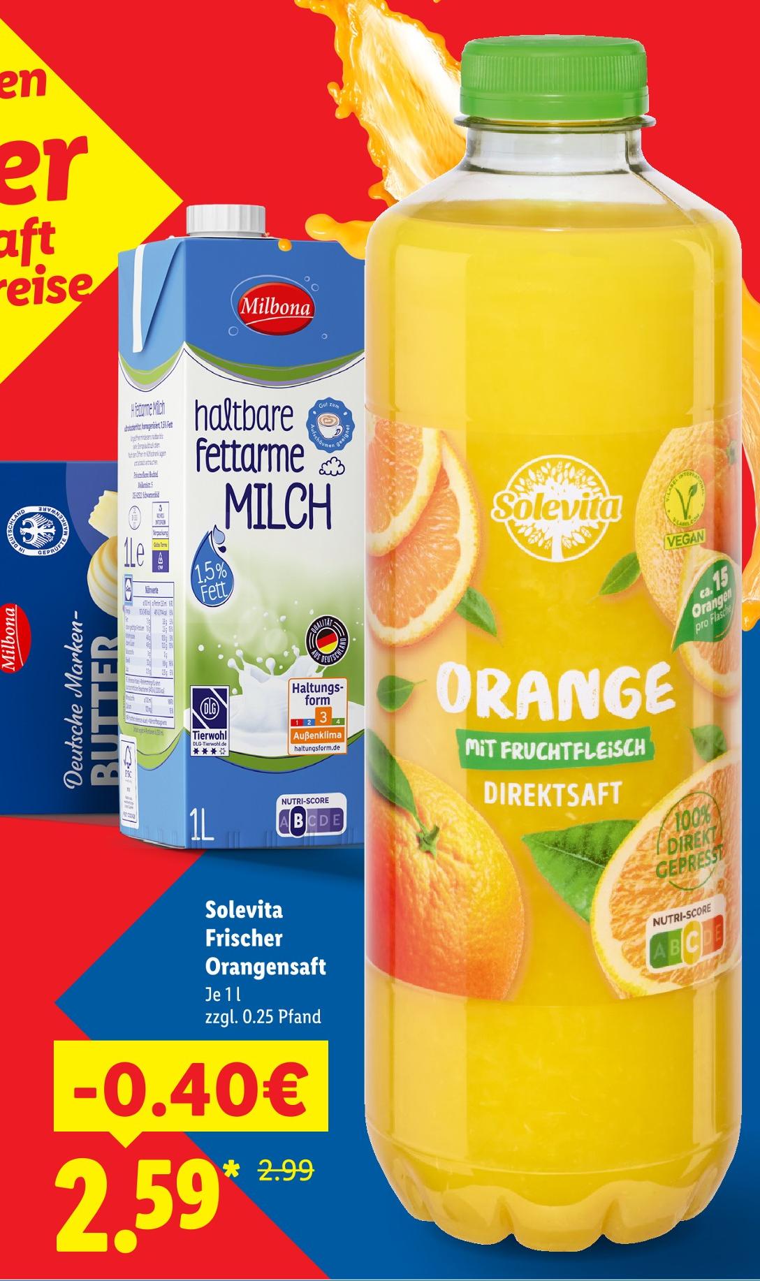 Frischer Orangensaft