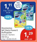 WC Stein Power5 Duftspüler Angebote von Domestos bei budni Lüneburg für 1,11 €