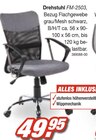 Drehstuhl FM-2503 Angebote bei Möbel AS Karlsruhe für 49,95 €