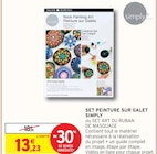 Set peinture sur galet - SIMPLY dans le catalogue Intermarché