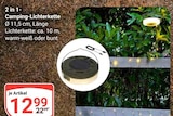 Camping-Lichterkette Angebote bei GLOBUS Braunschweig für 12,99 €