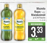Rapsöl im EDEKA Prospekt Rapsöl von Mazola im aktuellen EDEKA Prospekt für 3,33 €