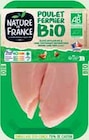 Promo Escalope de poulet extra fine bio x2 à 29,90 € dans le catalogue Intermarché à Cran-Gevrier