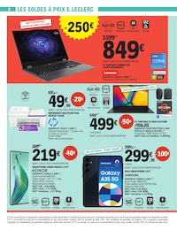 Offre HP dans le catalogue E.Leclerc du moment à la page 6