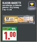 Klassik-Baguette Angebote von Edeka Herzstücke bei Marktkauf Düsseldorf für 1,00 €