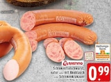 Schinkenfleischwurst natur Angebote von Rasting bei EDEKA Krefeld für 0,99 €