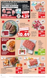 Kaufland Schweinefleisch im Prospekt 