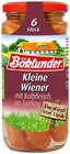 Kleine Wiener Angebote von Bökelunder bei REWE Bad Salzuflen für 1,69 €