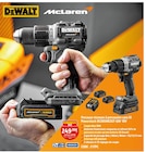 Perceuse visseuse à percussion sans fil Powerstack DCB85ME2GT-QW 18V - DEWALT McLaren - Screwfix à Calais Perceuse visseuse à percussion sans fil Powerstack DCB85ME2GT-QW 18V - DEWALT McLaren en promo chez Screwfix Calais à 249,99 €