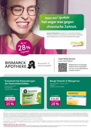 mea - meine apotheke Prospekt für Düsseldorf mit 4 Seiten mea - meine apotheke Prospekt für Düsseldorf: "Unsere November-Angebote", 4 Seiten, 01.11.2023 - 30.11.2023