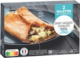 Promo 2 galettes au sarrasin noix de Saint-Jacques à 3,49 € dans le catalogue Picard à Ivry-sur-Seine
