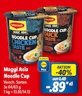 Maggi Asia Noodle Cup Angebote von Maggi bei Lidl Oberursel für 0,89 €