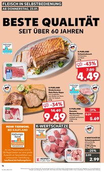 Rinderbraten im Kaufland Prospekt "Aktuelle Angebote" mit 48 Seiten (Hamburg)