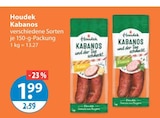 Kabanos im V-Markt Prospekt Kabanos von Houdek im aktuellen V-Markt Prospekt für 1,99 €