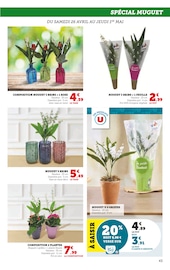 Vase Angebote im Prospekt "Super U" von Super U Vase Angebote im Prospekt "Super U" von Super U auf Seite 43