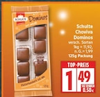 Choviva Dominos im EDEKA Prospekt Choviva Dominos von Schulte im aktuellen EDEKA Prospekt für 1,49 €