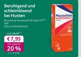 Mucosolvan Hustensaft 30 mg/5 ml bei mea - meine apotheke im Prospekt "" für 7,95 €