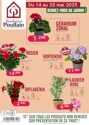Catalogue Jardineries & Animaleries Jardinerie Poullain en cours à Pecqueuse et alentours, "RENDEZ-VOUS AU JARDIN !", 6 pages, 14/05/2025 - 25/05/2025