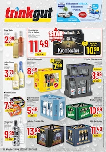 Krombacher im aktuellen Trinkgut Prospekt (Langenhagen) Krombacher im Trinkgut Prospekt "Aktuelle Angebote" mit 6 Seiten (Langenhagen)