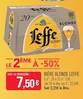 Bière Blonde - Leffe en promo chez Supermarchés Match Amiens à 7,50 €