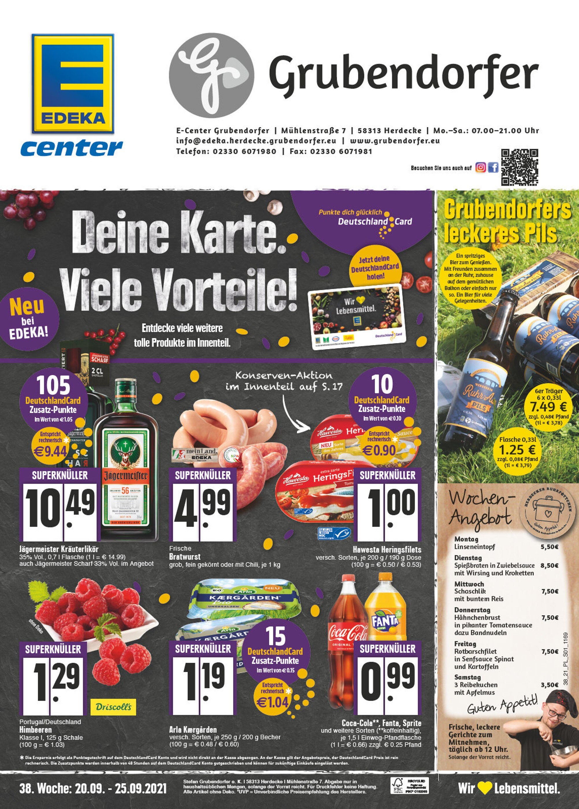 E center Prospekt für Dortmund mit 24 Seiten E center Prospekt für Dortmund: "Aktuelle Angebote", 24 Seiten, 20.09.2021 - 25.09.2021