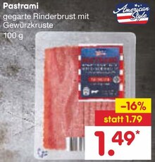 Pastrami bei Netto Marken-Discount in Monheim Pastrami im Angebot bei Netto Marken-Discount Monheim für 1,49 €