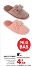 Mules Femme en promo chez Hyper U Arras à 4,90 €